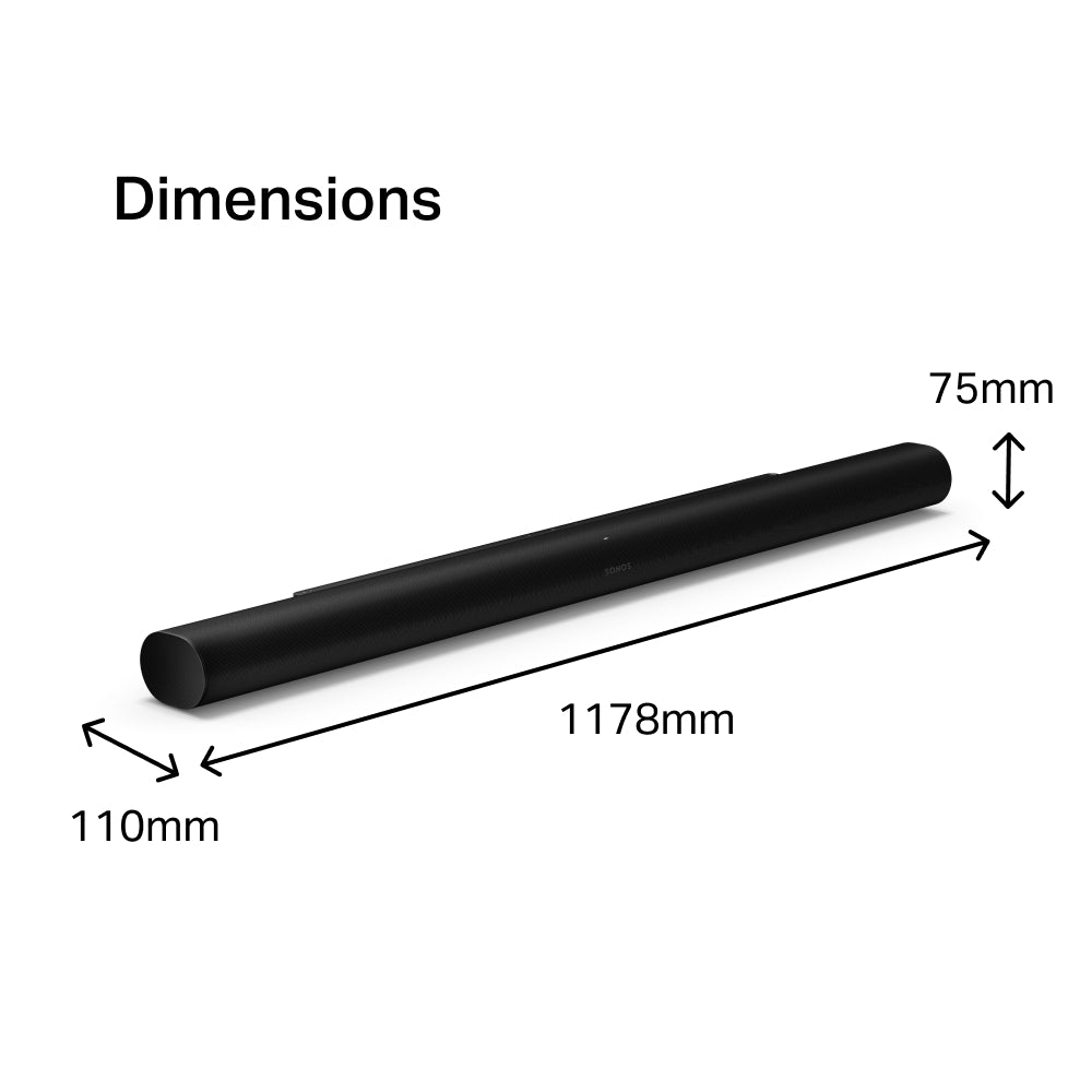 sonos arc 3 misure
